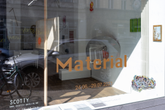 Ausstellung "Material" bei SCOTTY